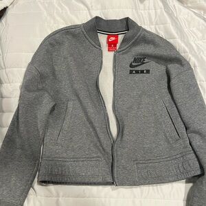 Nike Gray Zip-Up Jacket